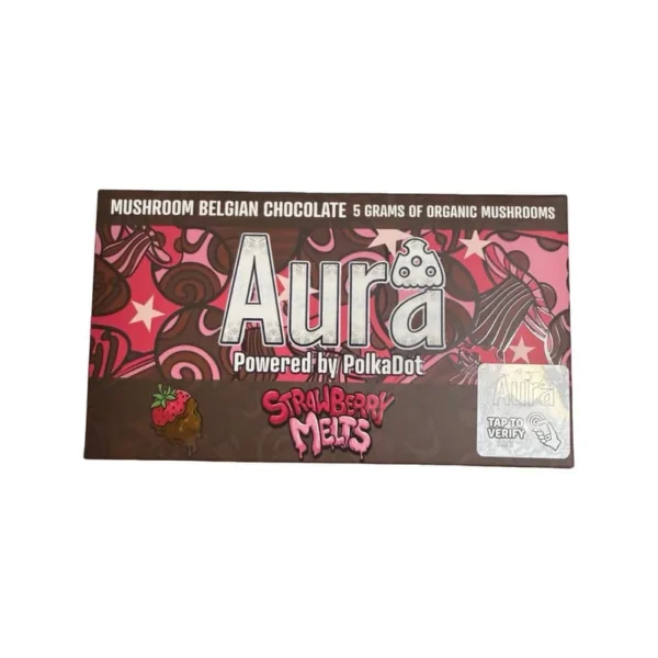 Aura Dark Chocolate Mushroom Bar 5G
